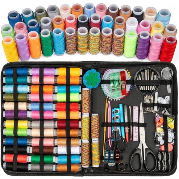Sewing Kit DIY Premium Sewing Supplies Zipper Portable and Mini Sew Kits